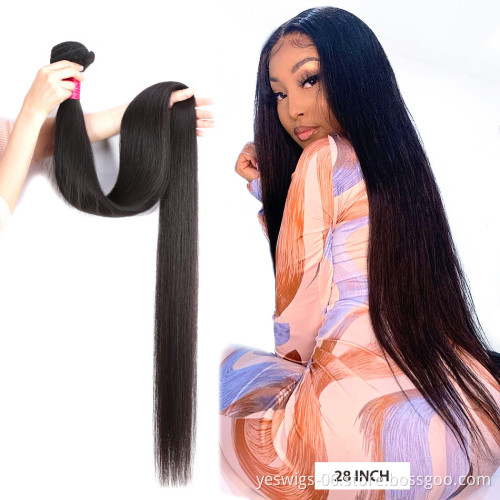 Yeswigs Cheap 10a Wholesale Unprocessed Raw Indian Virgin Cuticle Aligned Free Human Hair Sample Loose Wave Hair Extension